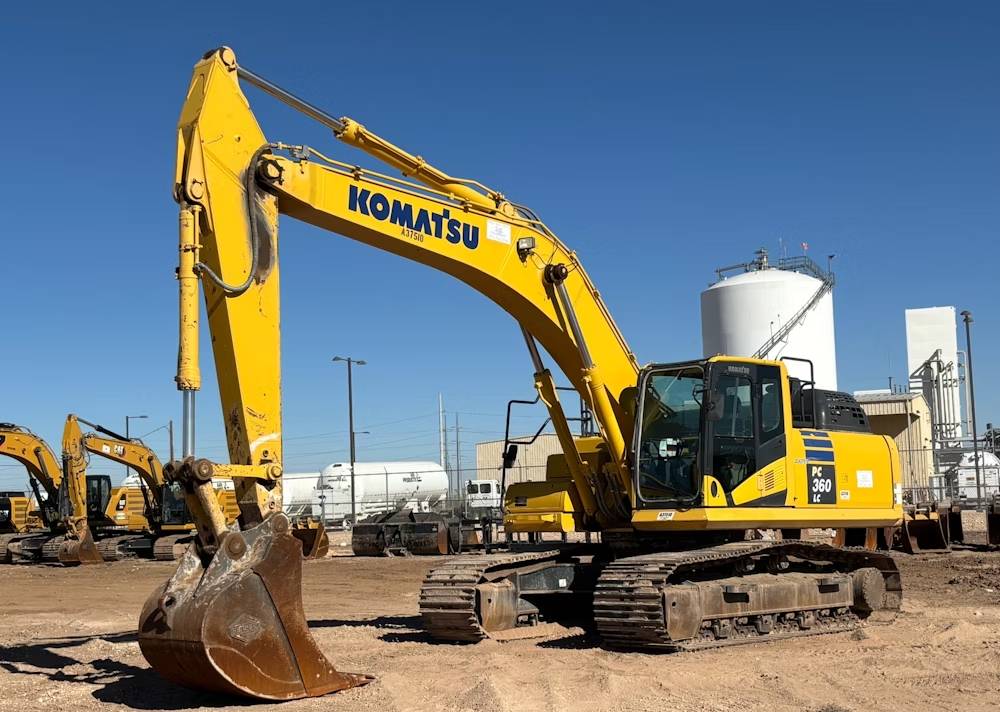 
								2019 Komatsu PC360LC-11 Hydraulic Excavator Trackhoe AC Cab full									
