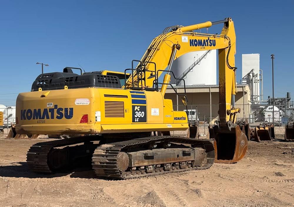 
								2019 Komatsu PC360LC-11 Hydraulic Excavator Trackhoe AC Cab full									