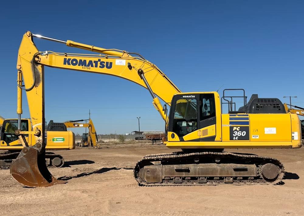 
								2019 Komatsu PC360LC-11 Hydraulic Excavator Trackhoe AC Cab full									