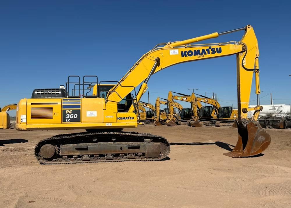 
								2019 Komatsu PC360LC-11 Hydraulic Excavator Trackhoe AC Cab full									