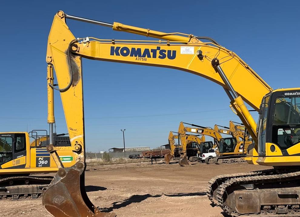 
								2019 Komatsu PC360LC-11 Hydraulic Excavator Trackhoe AC Cab full									