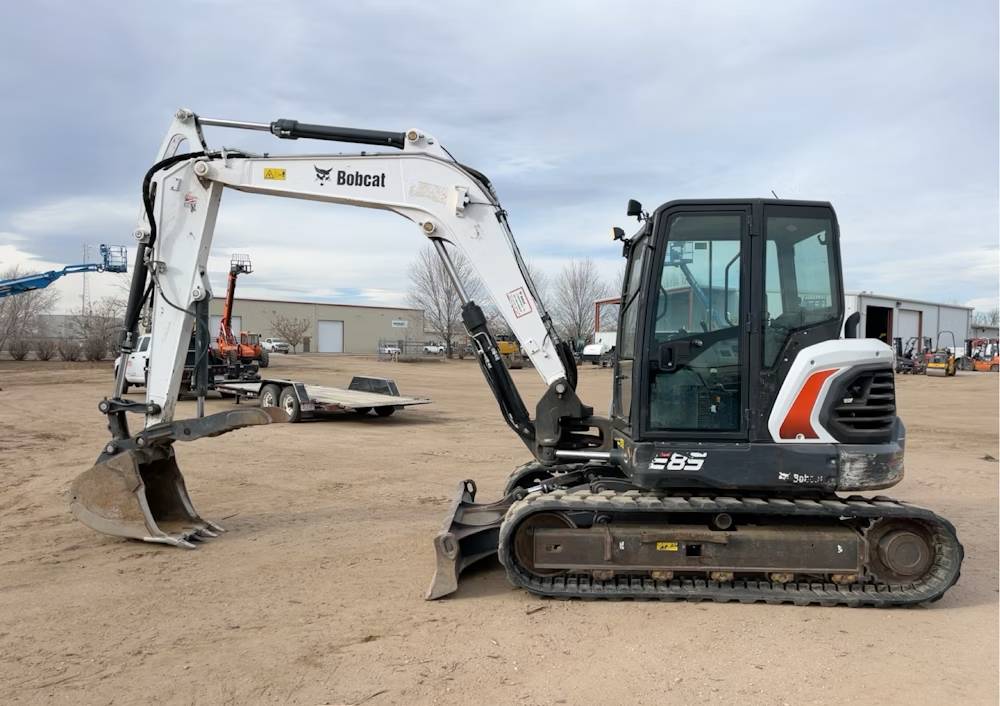 
								2018 Bobcat E85 Hydraulic Mini Excavator Backhoe Blade Thumb Bucket Aux full									