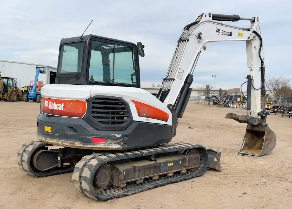 
								2018 Bobcat E85 Hydraulic Mini Excavator Backhoe Blade Thumb Bucket Aux full									