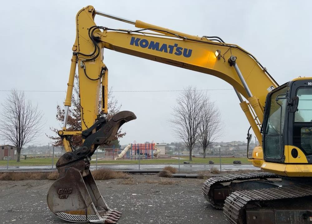 
								2016 Komatsu PC210LC-10 Hydraulic Excavator Trackhoe Cab Thumb Bucket full									