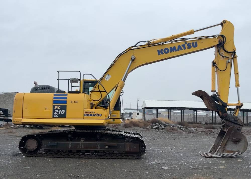 
								2016 Komatsu PC210LC-10 Hydraulic Excavator Trackhoe Cab Thumb Bucket full									