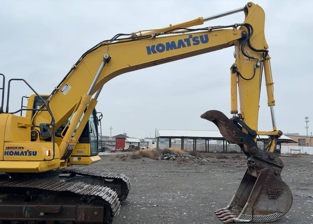 
								2016 Komatsu PC210LC-10 Hydraulic Excavator Trackhoe Cab Thumb Bucket full									