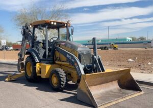 2018 John Deere 310L EP 4WD Backhoe Wheel Loader Tractor Bucket E-Stick
