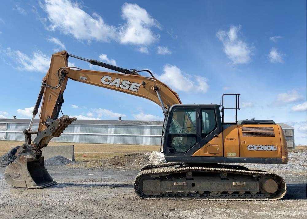 
								2018 Case CX210D Hydraulic Excavator Aux Hyd Thumb Tractor Bucket Cab full									