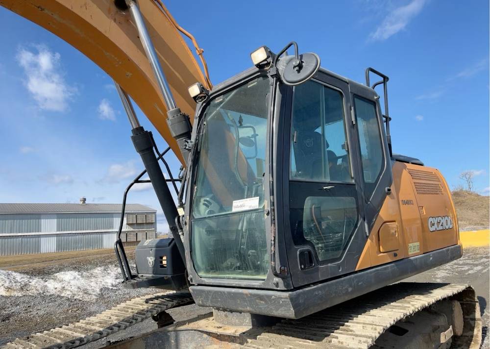 
								2018 Case CX210D Hydraulic Excavator Aux Hyd Thumb Tractor Bucket Cab full									