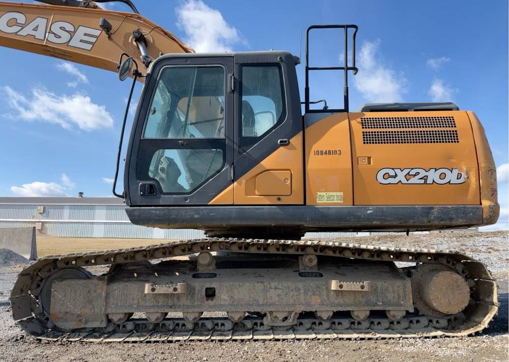 
								2018 Case CX210D Hydraulic Excavator Aux Hyd Thumb Tractor Bucket Cab full									