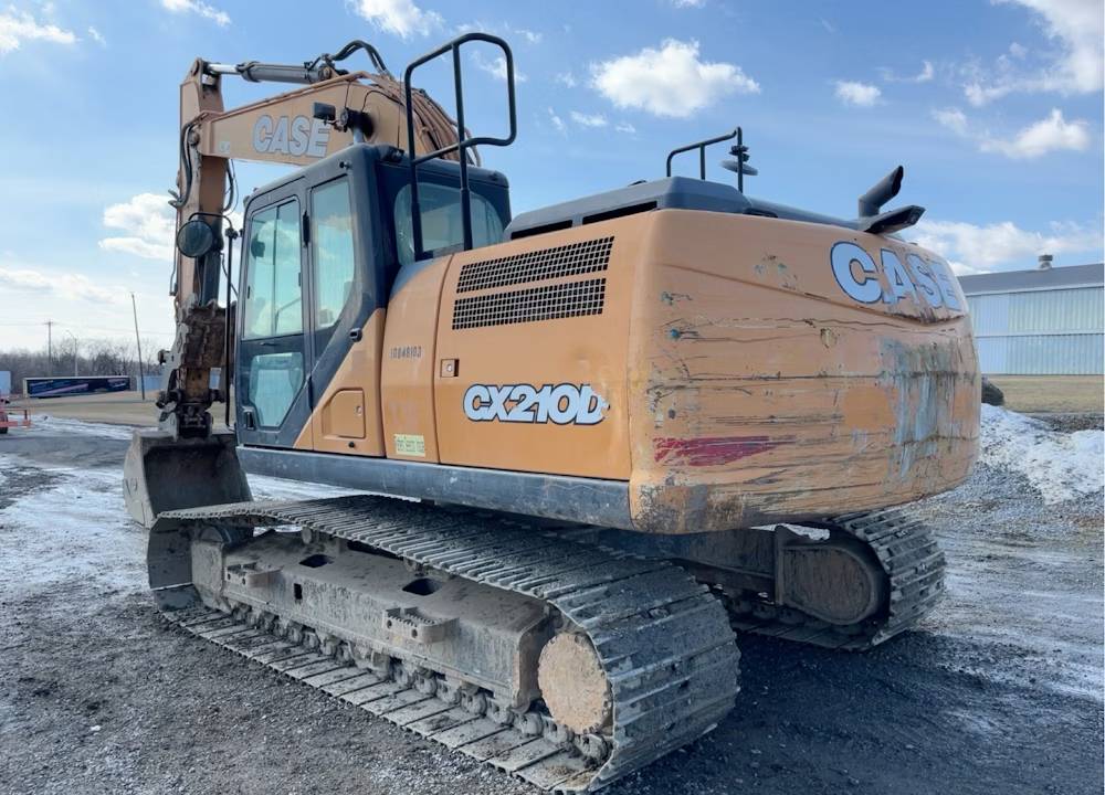 
								2018 Case CX210D Hydraulic Excavator Aux Hyd Thumb Tractor Bucket Cab full									