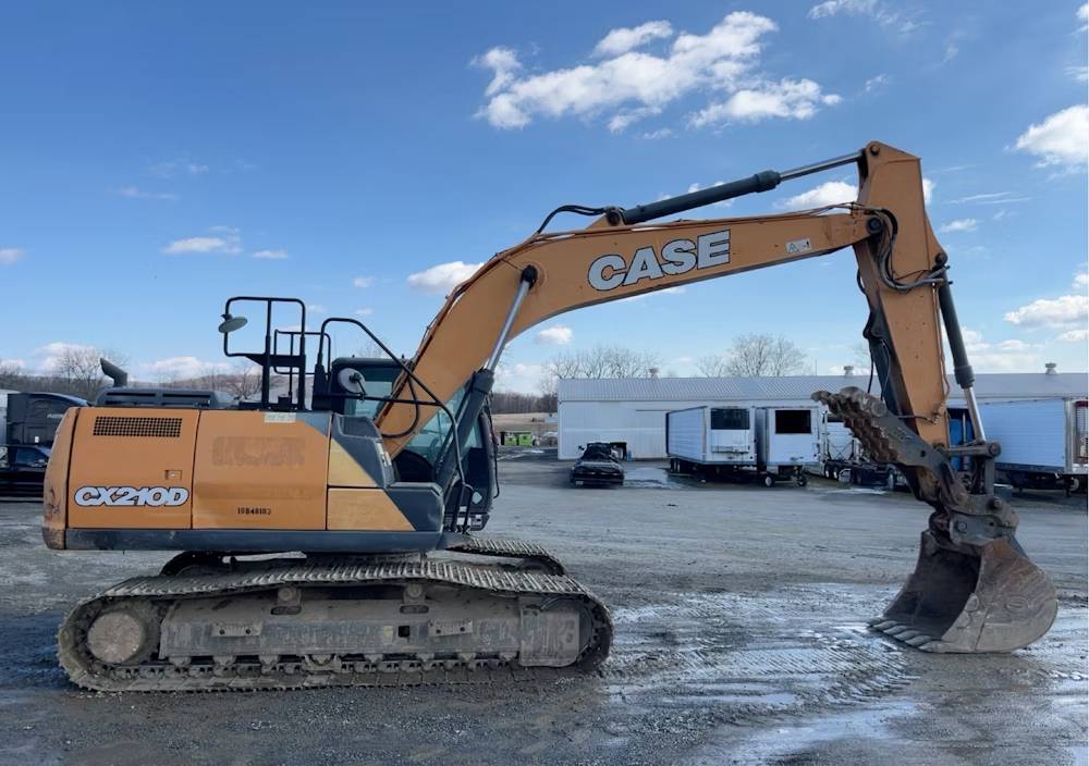 
								2018 Case CX210D Hydraulic Excavator Aux Hyd Thumb Tractor Bucket Cab full									