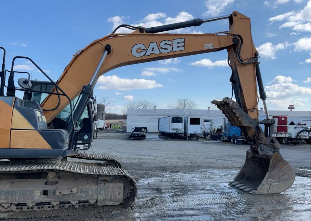 
								2018 Case CX210D Hydraulic Excavator Aux Hyd Thumb Tractor Bucket Cab full									