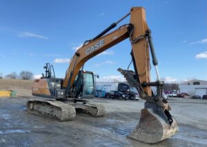 2018 Case CX210D Hydraulic Excavator Aux Hyd Thumb Tractor Bucket Cab