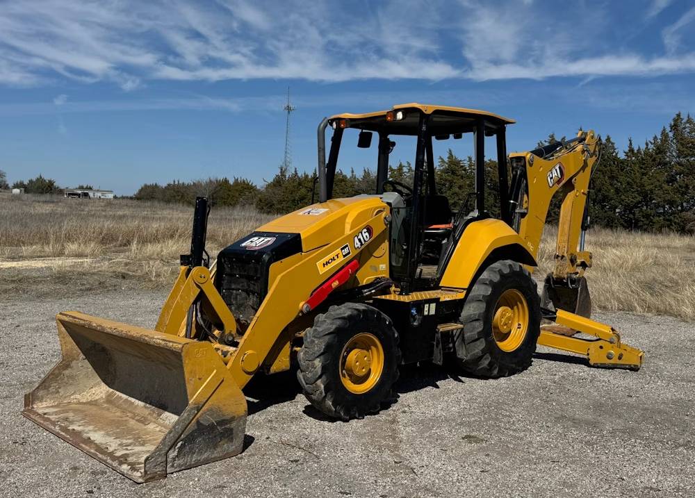 
								2021 Caterpillar 416F 4WD Backhoe Wheel Loader Tractor full									