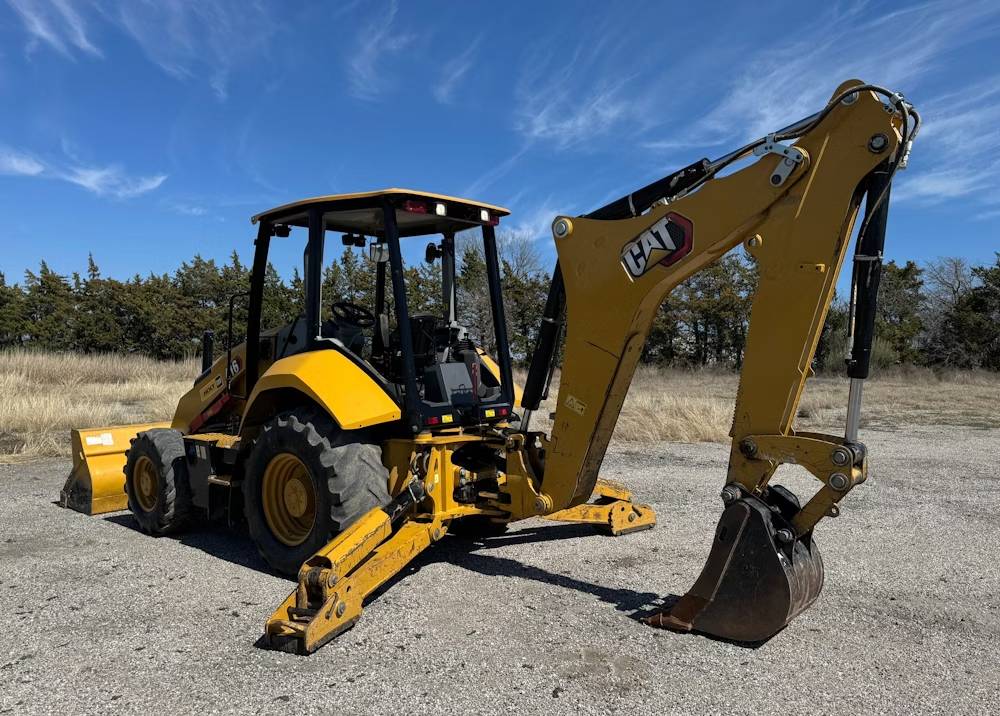 
								2021 Caterpillar 416F 4WD Backhoe Wheel Loader Tractor full									
