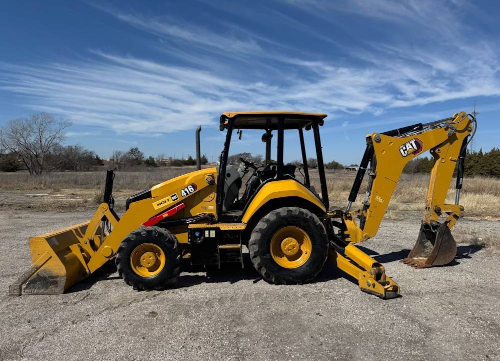 
								2021 Caterpillar 416F 4WD Backhoe Wheel Loader Tractor full									