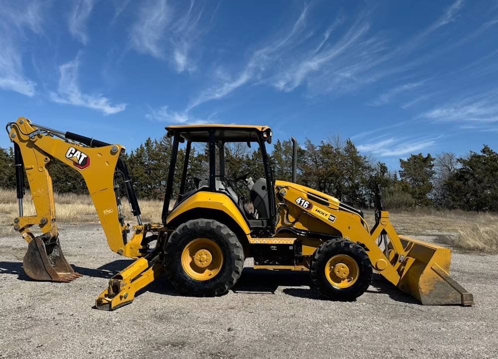 
								2021 Caterpillar 416F 4WD Backhoe Wheel Loader Tractor full									