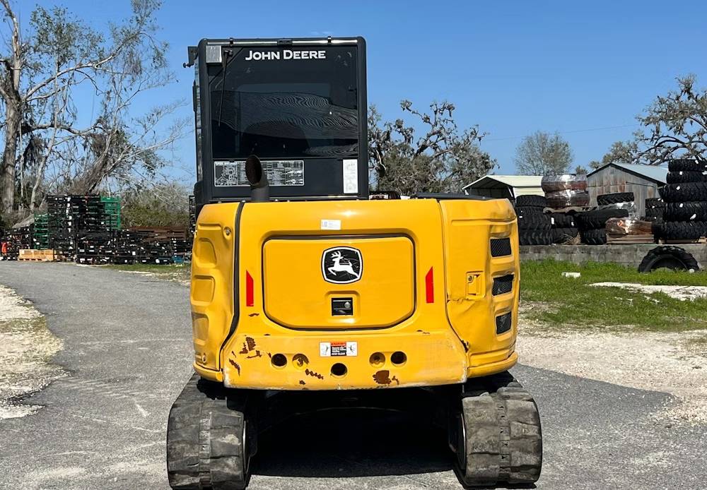 
								2023 John Deere 60G Excavator Backhoe Aux Hyd Thumb Bucket Cab Dozer full									