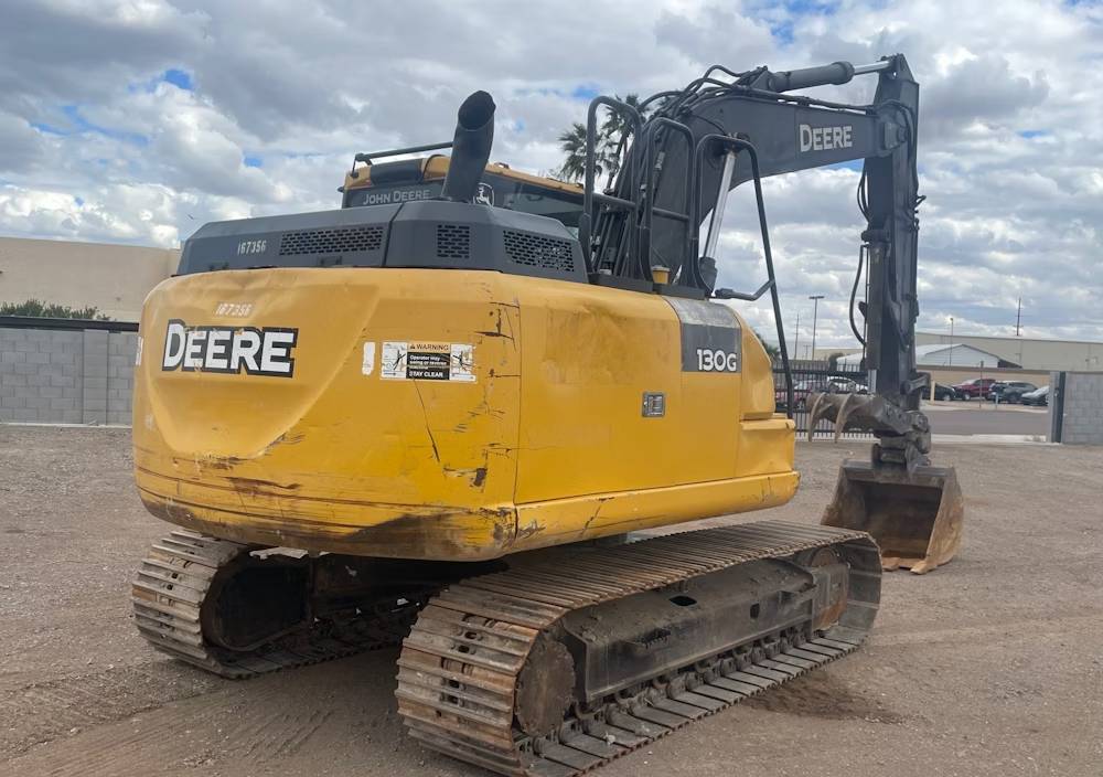 
								2016 John Deere 130G Excavator Trackhoe Cab Aux Hyd Thumb QC full									