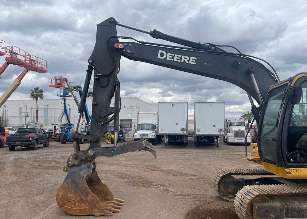 
								2016 John Deere 130G Excavator Trackhoe Cab Aux Hyd Thumb QC full									