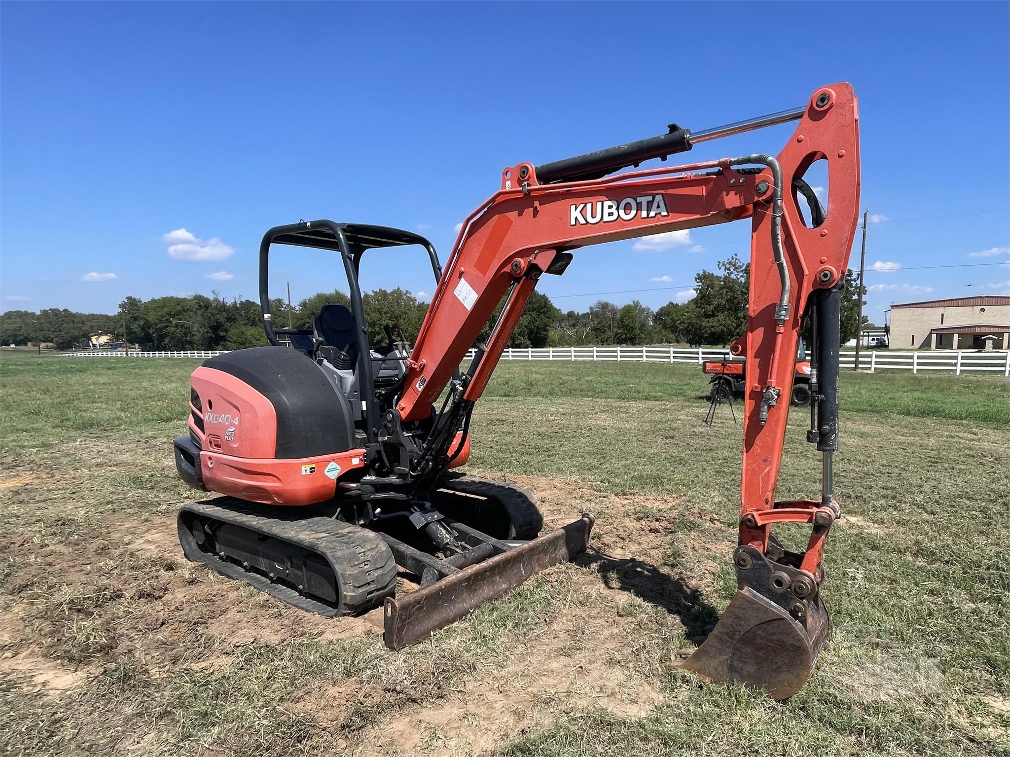 
								2018 Kubota Kx040-4 full									