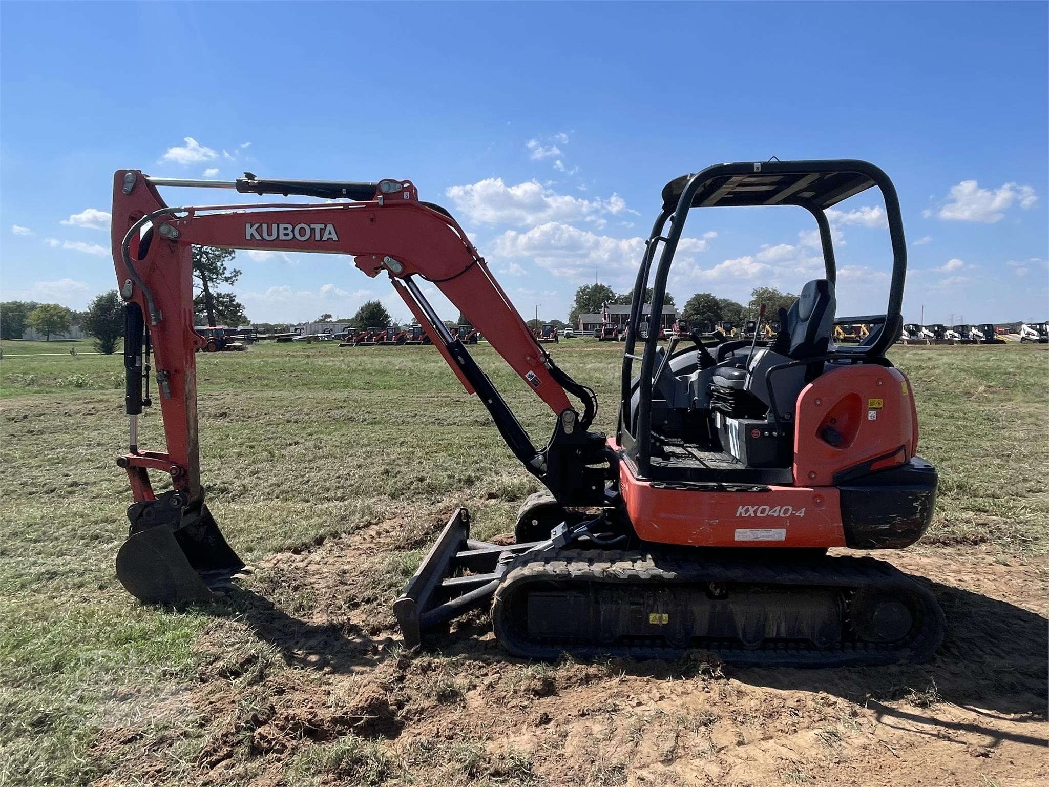 
								2018 Kubota Kx040-4 full									
