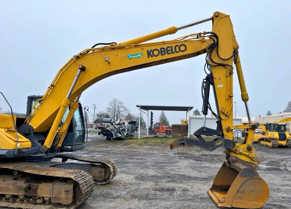 
								2014 Kobelco SK260LC-9 Excavator Trackhoe Thumb Aux Hyd QC Buckets AC full									
