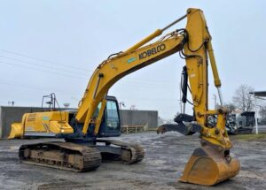 2014 Kobelco SK260LC-9 Excavator Trackhoe Thumb Aux Hyd QC Buckets AC