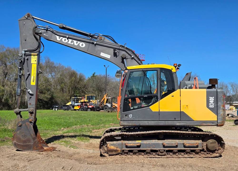 
								2019 Volvo EC140E Hydraulic Excavator Cab Trackhoe A/C Cab Diesel full									