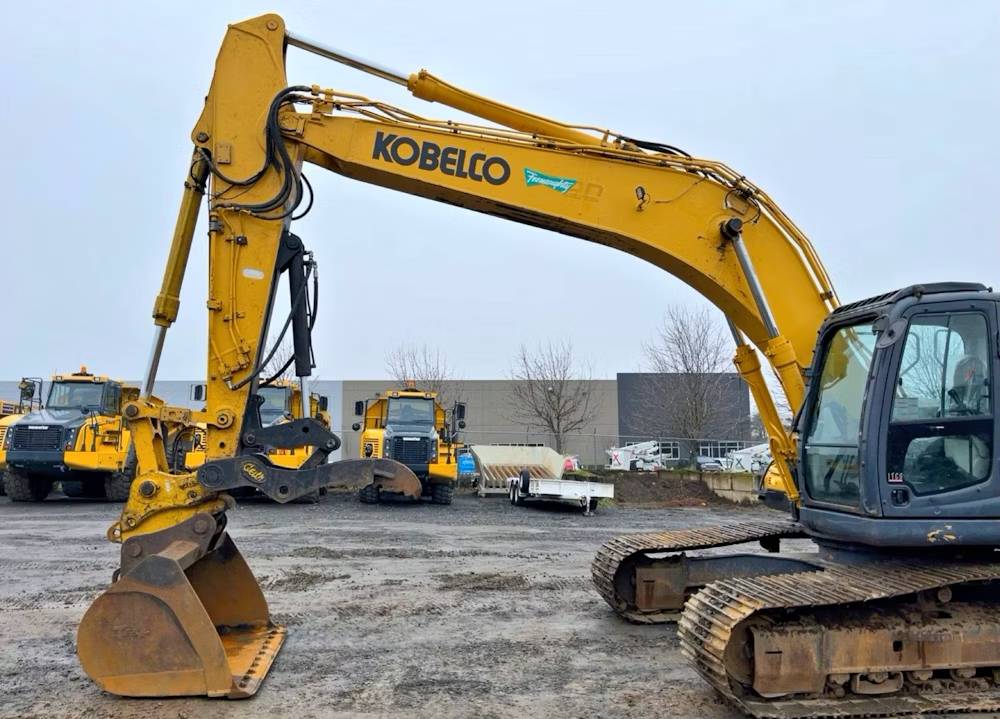 
								2014 Kobelco SK260LC-9 Excavator Trackhoe Thumb Aux Hyd QC Buckets AC full									