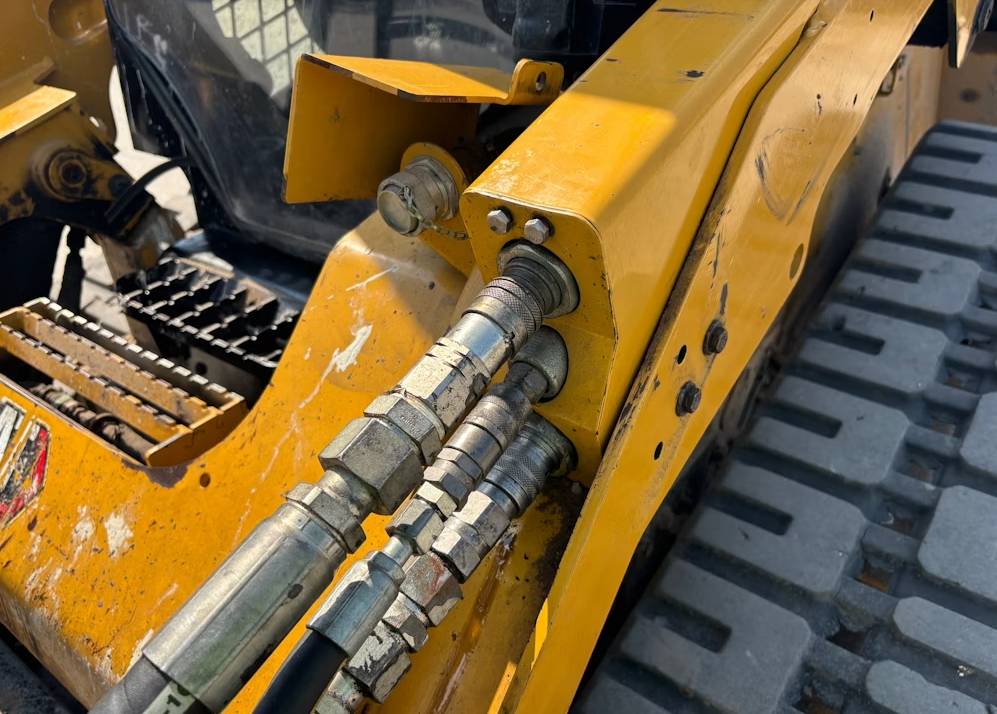 
								2022 Caterpillar 279D3 Skid Steer Track Loader Cab Mulcher High Flow Hyd full									