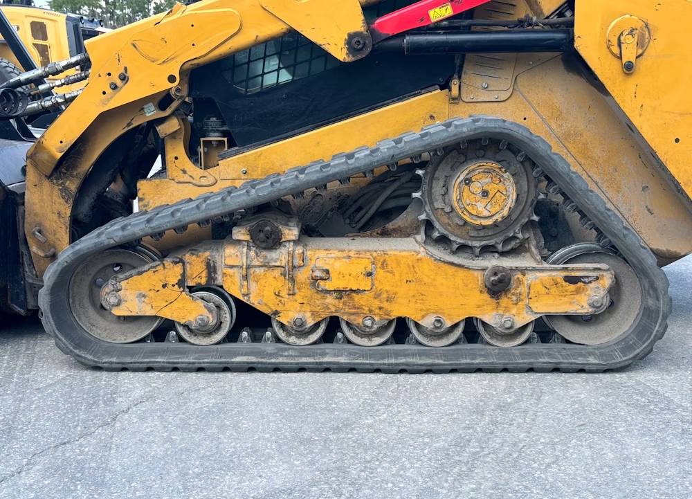 
								2022 Caterpillar 279D3 Skid Steer Track Loader Cab Mulcher High Flow Hyd full									