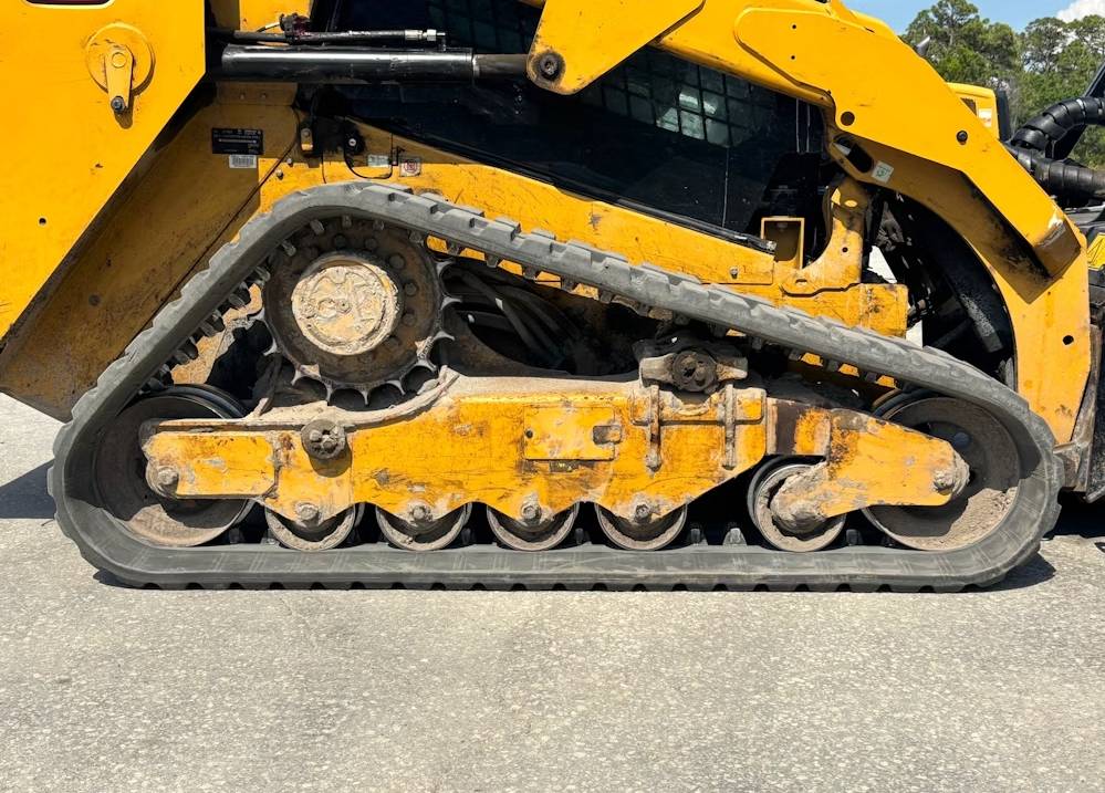 
								2022 Caterpillar 279D3 Skid Steer Track Loader Cab Mulcher High Flow Hyd full									