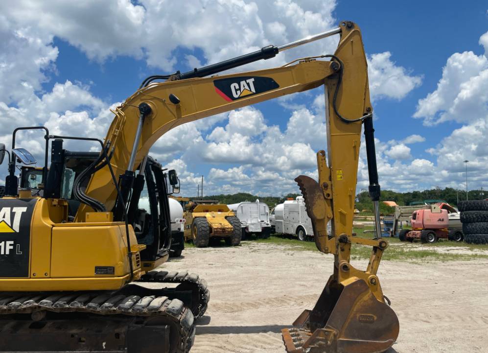 
								2017 Caterpillar 311FLRR Excavator Trackhoe Cab A/C Bucket Thumb CAT full									