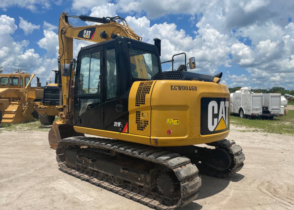 
								2017 Caterpillar 311FLRR Excavator Trackhoe Cab A/C Bucket Thumb CAT full									