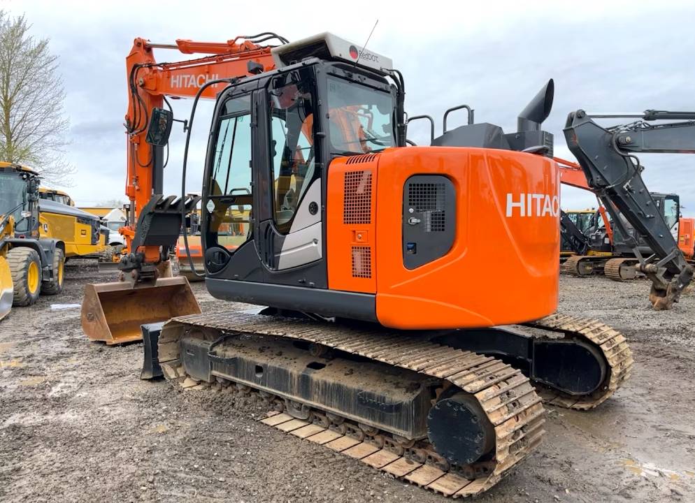 
								2018 Hitachi ZX135US-6N Excavator Trackhoe Dozer full									