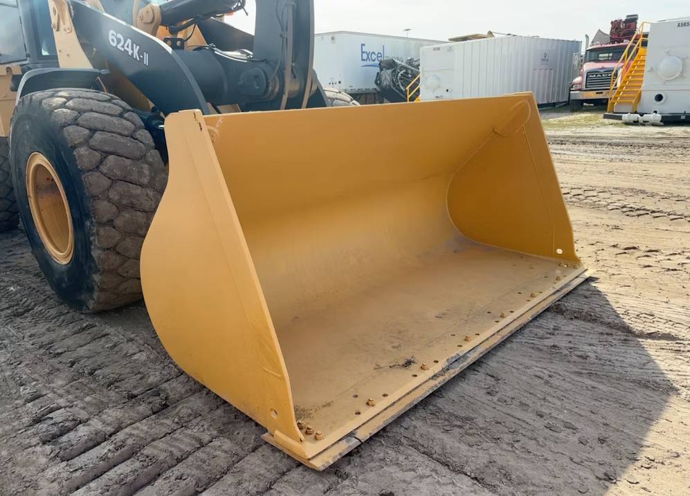 
								2018 John Deere 624K Series II Wheel Loader Tractor AC Cab Ride Control full									