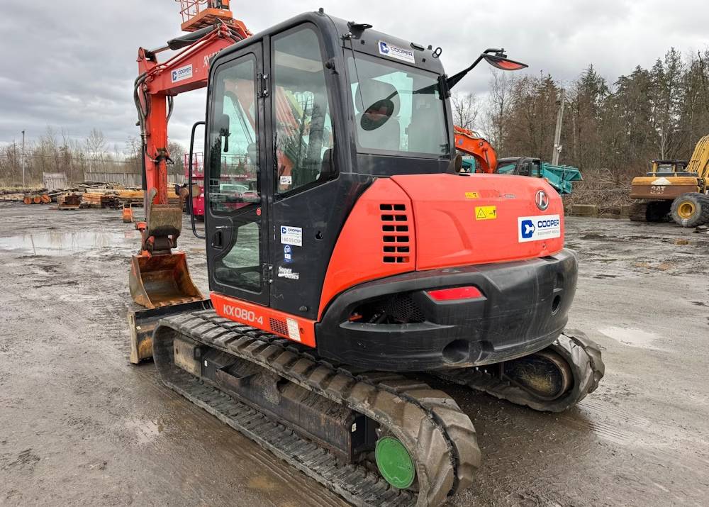 
								2018 Kubota KX080-4S full									