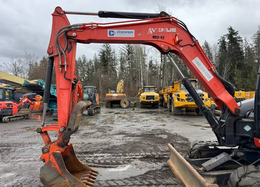 
								2018 Kubota KX080-4S full									