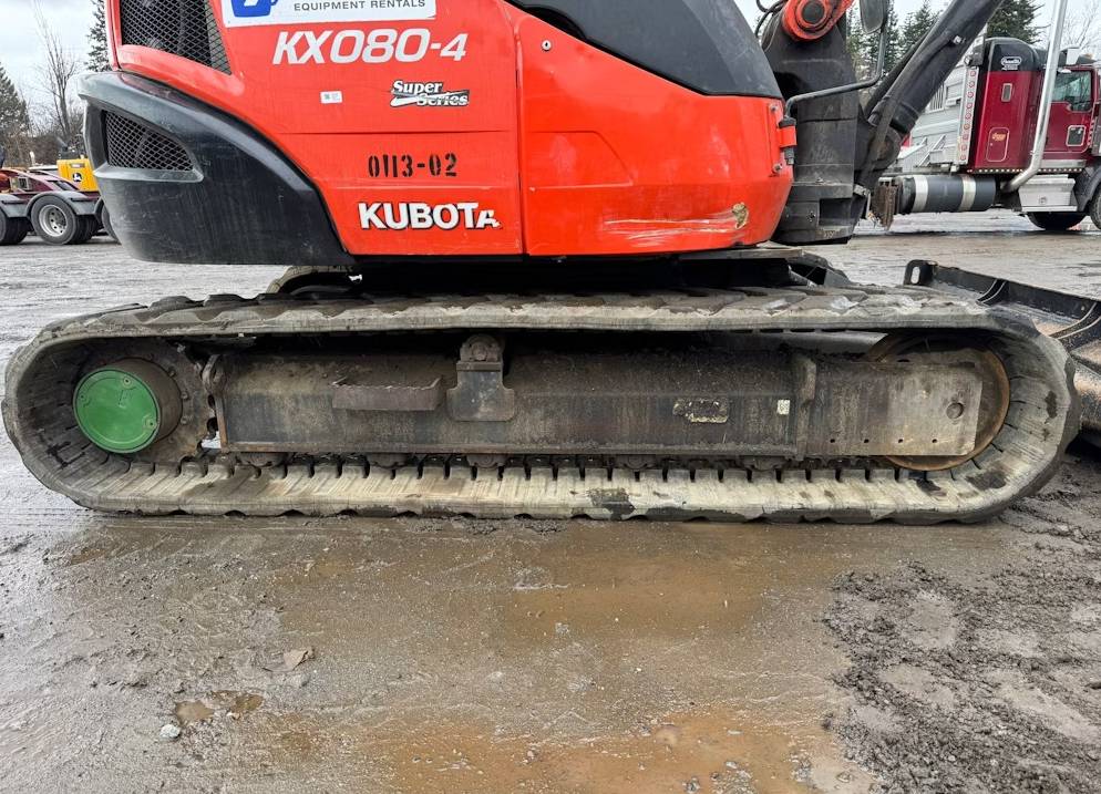
								2018 Kubota KX080-4S full									