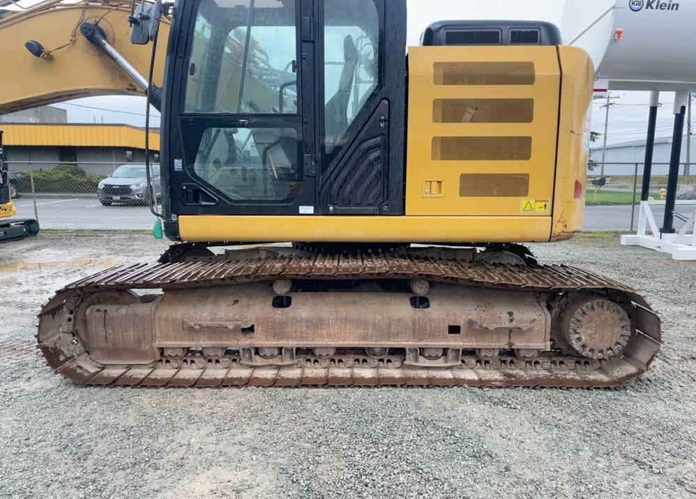 
								2014 Caterpillar 320ELRR Excavator Trackhoe Aux Hyd Thumb QC CAT Bucket full									