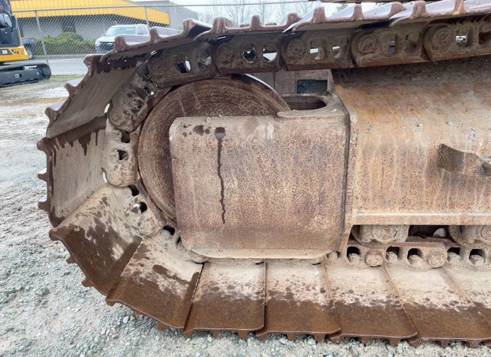 
								2014 Caterpillar 320ELRR Excavator Trackhoe Aux Hyd Thumb QC CAT Bucket full									