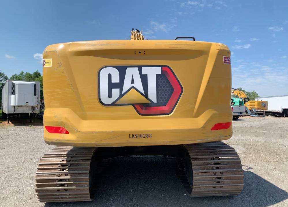 
								2021 Caterpillar 320GC Excavator Trackhoe Cab AC Thumb Aux CAT Bucket full									