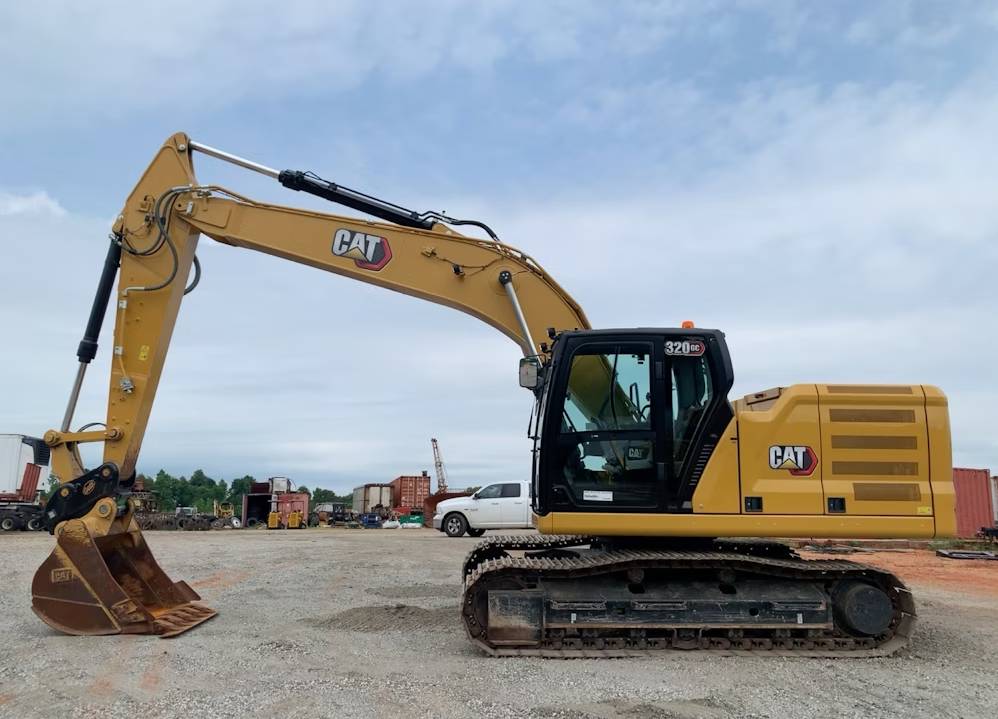 
								2023 Caterpillar 320GC Excavator Crawler Trackhoe A/C Aux Hyd Q/C full									