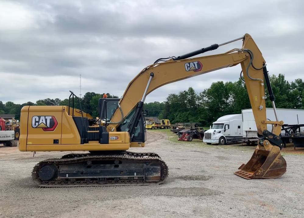 
								2023 Caterpillar 320GC Excavator Crawler Trackhoe A/C Aux Hyd Q/C full									