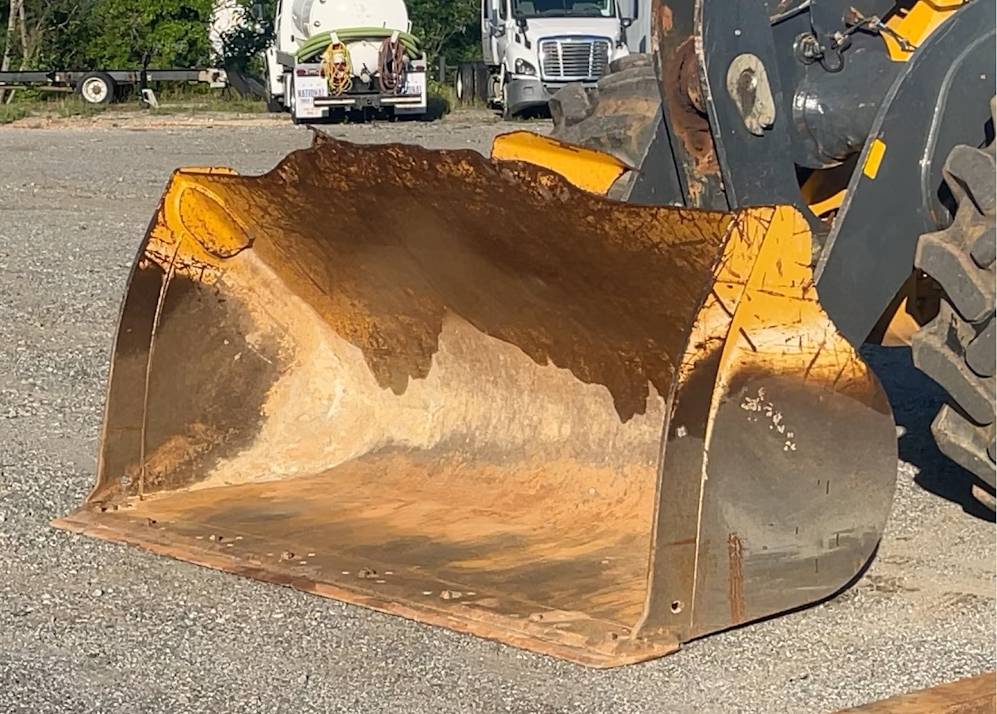 
								2019 John Deere 544L Articulating Wheel Loader Tractor Cab Forks full									