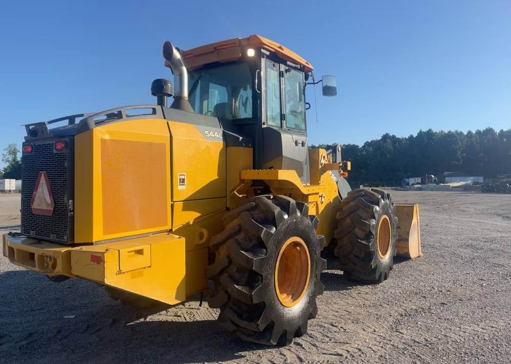 
								2019 John Deere 544L Articulating Wheel Loader Tractor Cab Forks full									