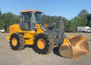 2019 John Deere 544L Articulating Wheel Loader Tractor Cab Forks