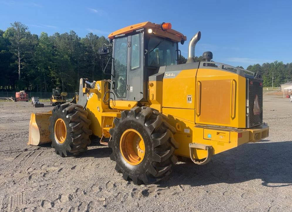 
								2019 John Deere 544L Articulating Wheel Loader Tractor Cab Forks full									